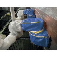 Telupro - protection pour robot industriel - asp - housse de protection asp de la gamme lavable