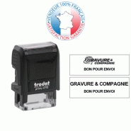 Trodat printy 4910 | empreinte 2 lignes 26 x 9 mm offerte référence: 004-trodat-printy-4910