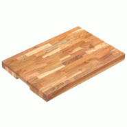 VidaXL Planche à découper 50x35x4 cm Bois d'acacia massif - 286569_0