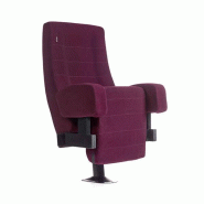 Fauteuil avec Piètement central compact, accoudoirs rembourrés, grand choix de déclinaisons et de couleurs - Vienna Cinéma Fauteuil avec Piètement central compact, accoudoirs rembourrés, grand choix de déclinaisons et de couleurs - Vienna Cinéma
