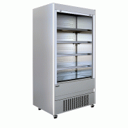 Vitrine réfrigérée inox façade ouverte 580 L | Tefcold - MCX130M