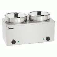 Bain Marie Hotpot 2x pot 6,5L Bartscher