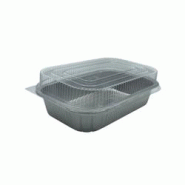 Barquette aluminium premium 780ml + couvercle x 50 JORIDEAL - aluminium 8007626032967 Barquette aluminium premium 780ml + couvercle x 50 JORIDEAL - aluminium 8007626032967