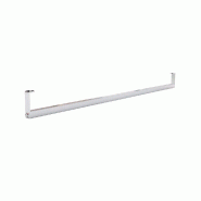 Barre de penderie L94,5cm - épaisseur 15mm - chromée - acier
