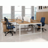 Bureau bench 4 personnes Okly Lek en bois contemporain Bureau bench 4 personnes Okly Lek en bois contemporain