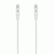 Câble réseau AISENS RJ45 LSZH Cat.6A 500 Mhz UTP AWG24 Patch Cord, 3.0M Blanc - 8436574707090