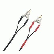CHAUVIN ARNOUX - Jeu de 2 mini-pinces Kelvin 1A - pour utilisation avec microohmmetres - câble 3m