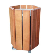 Corbeille en bois exotique ou pin Douglas - 40l  - CLUNY