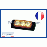 Feu de pénétration 3 LED Météorit orange STANDBY MERCURA Feu de pénétration 3 LED Météorit orange STANDBY MERCURA
