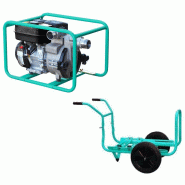 Groupe motopompe SWT 50 EX à essence 750 l/min pour eaux très chargées avec kit brouette - IMER - 2V0004050.1 Groupe motopompe SWT 50 EX à essence 750 l/min pour eaux très chargées avec kit brouette - IMER - 2V0004050.1
