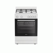 INDESIT cuisinière gaz 72l 4 feux blanc I6G5KCW - blanc 8050147715833_0