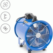 MSW - MSW MSW-CTFB-25A Ventilateur industriel - 2700 m³/h - Ø 280 mm Brasseur d'air Ventilateur de chantier - 4062859238153