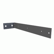 Patte de Fixation Murale Mur/Montant 40x80x300 anthracite