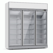 Réfrigérateur 3 portes en verre INS-1530R - 7455.2410 COMBISTEEL - blanc 7455.2410