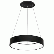 ROSSINI ILLUMINAZIONE Chopin - Suspension Ronde Led 60W 6580Lm 3000K Ip20 En Métal Noir - Groupe Rossini - Suspension D'Intérieur Au Design Moderne