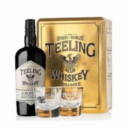 Teeling small batch coffret + 2 verres irish whisky + tin box gold 70cl 46% - 5391523276719 Teeling small batch coffret + 2 verres irish whisky + tin box gold 70cl 46% - 5391523276719