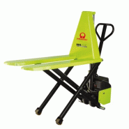 Transpalette haute levée électrique - Levage ergonomique et performant pour ateliers et entrepôts