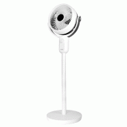 Ventilateur sur pied 50W blanc 3 Vitesses Oscillation 75° Tête Inclinable 90° Ventilateur de Maison Salon Chambre Bureau Jocca - blanc 8435253593832