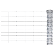 Vidaxl clôture de jardin acier galvanisé argenté 50x1,2 m 149485