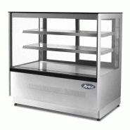 Vitrine droite réfrigérée service arrière positive - 1200x750x1200 mm - PWDF127F