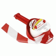 28671-01 - ruban de signalisation rubalise sur enrouleur - 100 m x 50 mm 28671-01 - ruban de signalisation rubalise sur enrouleur - 100 m x 50 mm