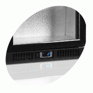 Arrière - bar 3 portes vitrées coulissantes et 6 clayettes chromées - 288 L | Tefcold - BA30S-3