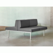 Banquette 4 places dos à dos Longo