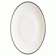 BONNA Assiette plate Linéa noir 25 cm - 2633470 BONNA Assiette plate Linéa noir 25 cm - 2633470