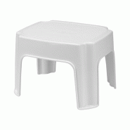 Escabeau blanc 24 .5 cm - Denox - 8413020103002
