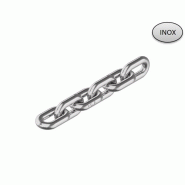 Grade 50 - Inox - Chaîne de levage Inox - Résistance acier 50Kg/mm²