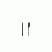 Hama 00200718 Câble USB 1,5 m USB C HDMI Type A (Standard) Noir - noir 200718