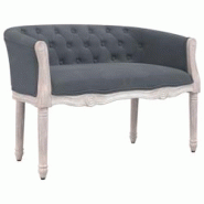 Helloshop26 - Banc banquette 98 x 56 x 69 cm velours gris foncé 02_0010538 - 3000580182728 Helloshop26 - Banc banquette 98 x 56 x 69 cm velours gris foncé 02_0010538 - 3000580182728