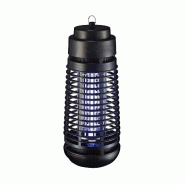 INTEC Lampe Anti Moustique 6W Intérieur/Extérieur - Piège Anti Insectes Noir Réduit les Piqûres 80m² Elimine Mouches Insectes volants - noir 370