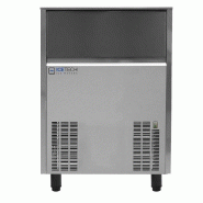 Machine à glaçons pleins cylindriques de 22g - 79 kg/24h - stockage 40 kg | Ice Tech SS 95
