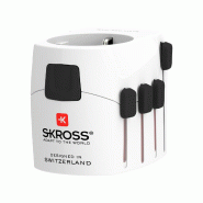 SKROSS PRO AC30PD White Adaptateur de voyage, monde