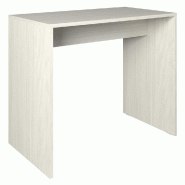 Table de présentation Vertigo noyer clair 90x50x76cm