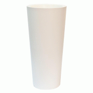 WellHome - Pot de fleurs « Collection Laur-i » Ø50x100cm coloris blanc - blanc plastique WH13596