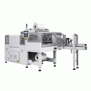 BP800AR 150Z – Fardeleuse automatique monobloc avec entrée en ligne et barre de soudure multifonctionnelle