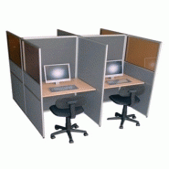 Cloisons de bureaux et cloisonnette pour call center