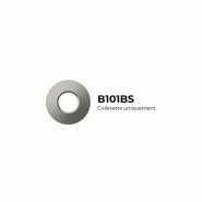 Collerette Alu Brossé ronde magnétique pour TWO et CANIS - B101BS - SOLUM Collerette Alu Brossé ronde magnétique pour TWO et CANIS - B101BS - SOLUM