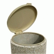 Poubelle extérieure Basic en béton Poubelle extérieure Basic en béton