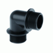 Coude 90° ABS taraudé gaz conique PN 10 - Réf 0701117102 - 1/2"