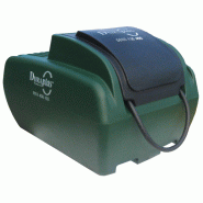 Cuve de transport fioul TRANSFIOUL 400L avec couvercle et pompe 40L/min - Compacte et robuste