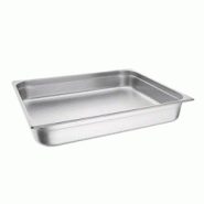 Equipementpro - Bac Gastronorme inox GN 2/1 100mm Vogue - EQK804 Equipementpro - Bac Gastronorme inox GN 2/1 100mm Vogue - EQK804