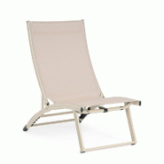 Fauteuil lounge inclinable Taylor Wisper 53 x 166,5 x 90 cm - par 2
