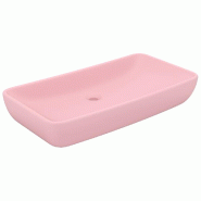 Helloshop26 - Lavabo de luxe rectangulaire vasque à poser de toilette lave-mains de salle de bain salle cosmétique maison 71 x 38 cm 02_0002697 - 30