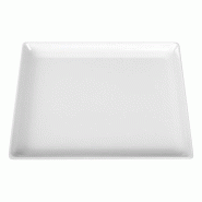Plateau en mélamine Float blanc GN1/2 | Aps - GF076