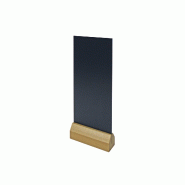 Schneider - Présentoir de table, PVC noir, 138 x 190 mm - noir plastique 198962