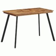 VidaXL Table à manger 120x62x76 cm bois massif de teck Modèle Helios Marine Plus - 358530