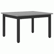 VidaXL Table basse Gris Sonoma 60 x 50 x 36 cm Bois d'ingénierie Modèle Helios Select Plus - 892563